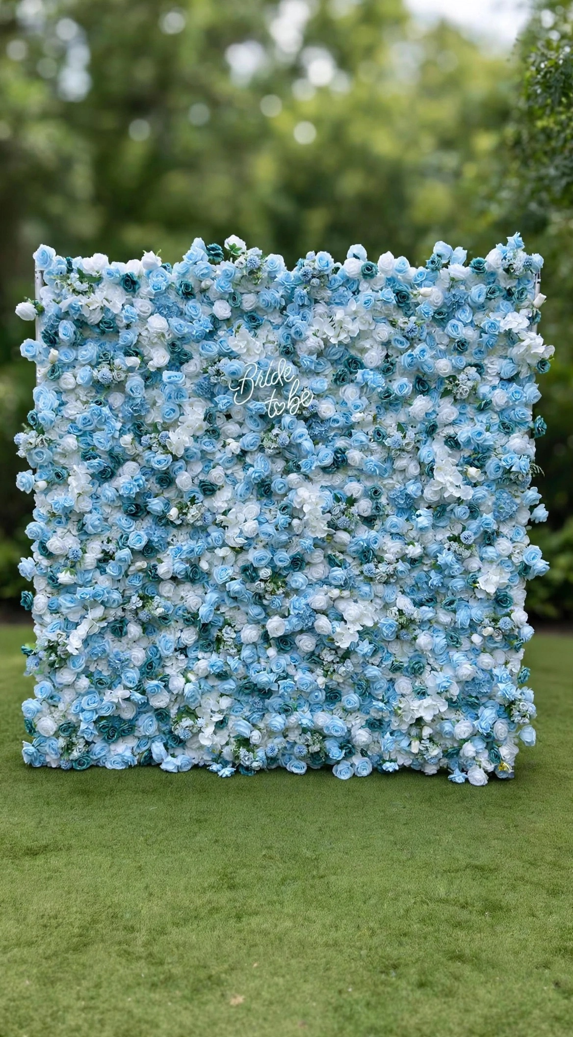 Blue Flower wall - Image 4