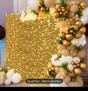 Rent a shimmer wall backdrop for your next event or celebration