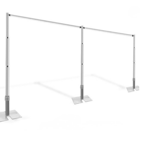 Adjustable Backdrop Stand Rental | Pipe and Drape System