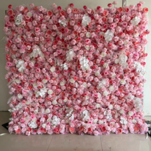 Pink Luxury 5D Flower Wall