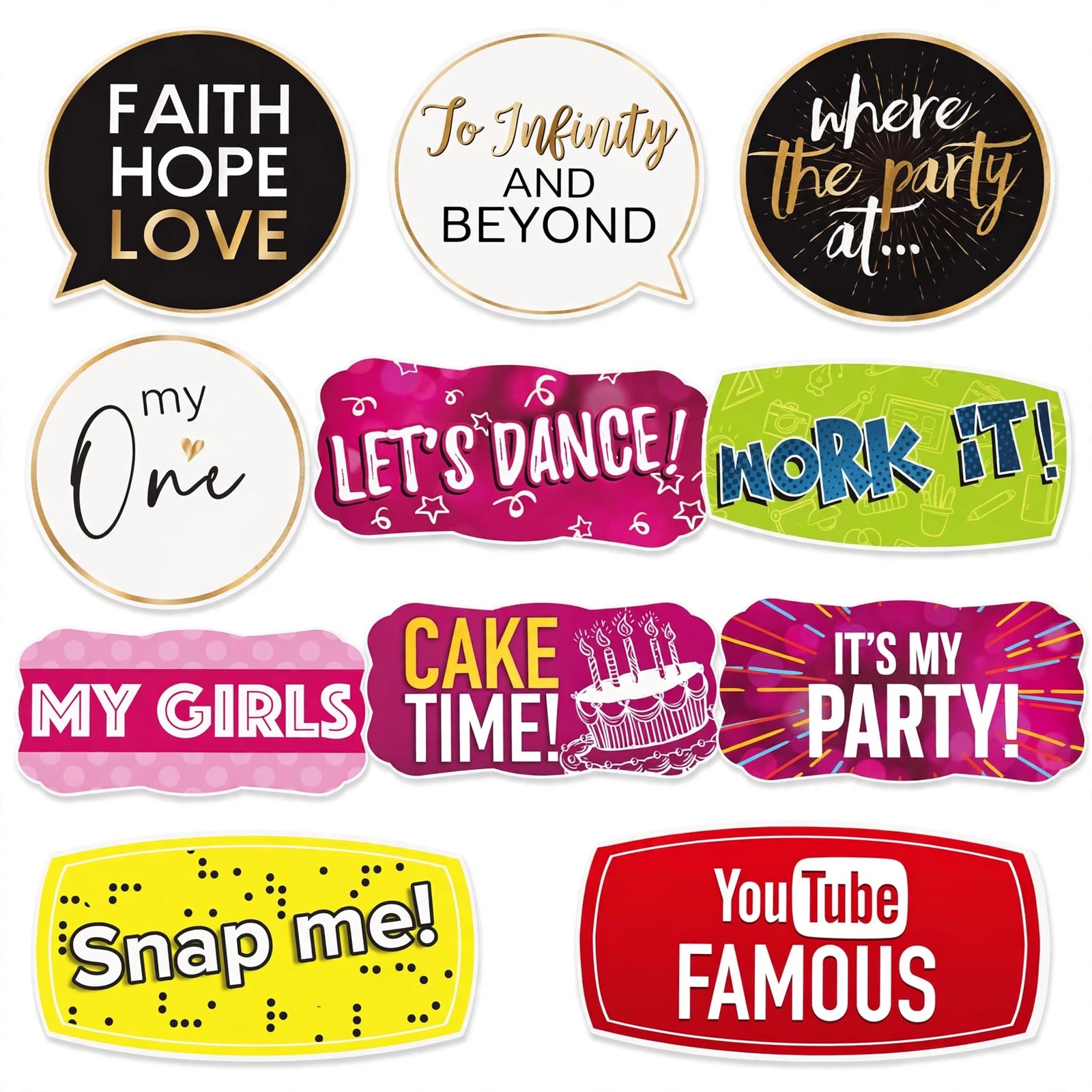 Photo Booth Props